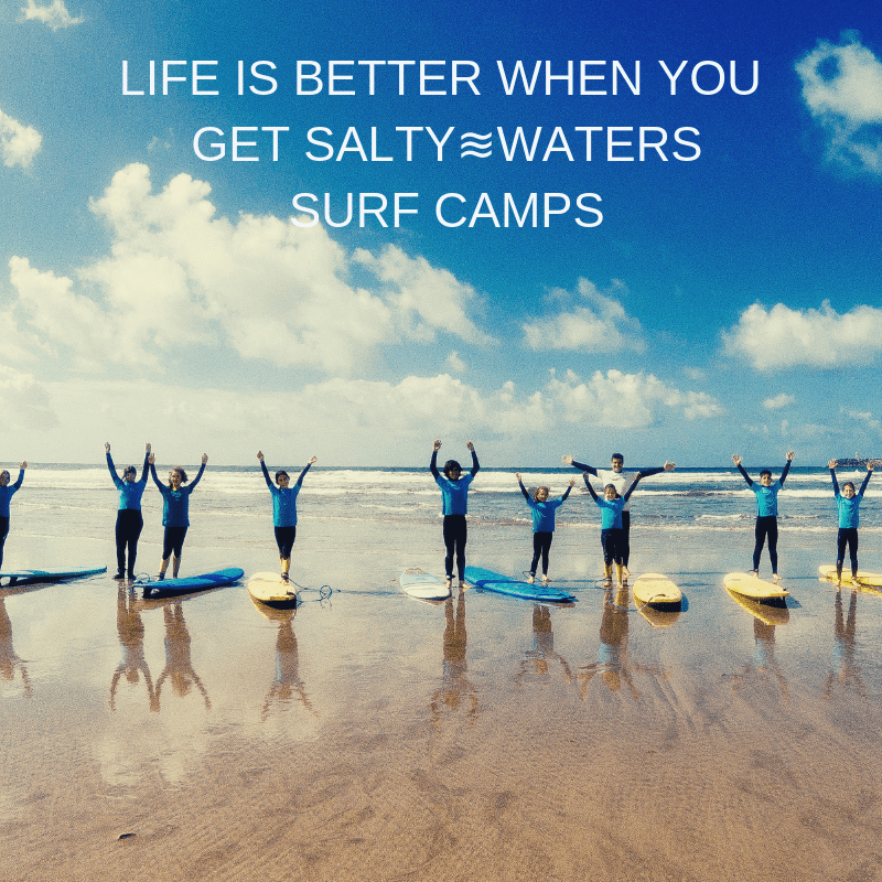 SURF CAMPS SALTY ≋ WATERS